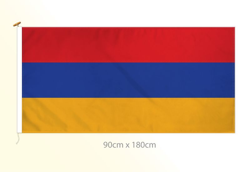 Armenia flag large 36x72 S