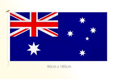 Australia flag large 36x72