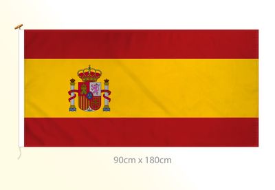 Spain flag large 36x72