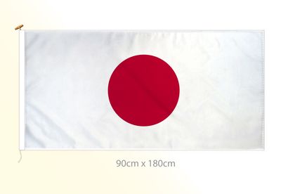 Japan flag large 36x72 H