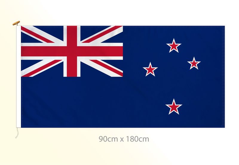 New Zealand (Aotearoa) flag large 36x72