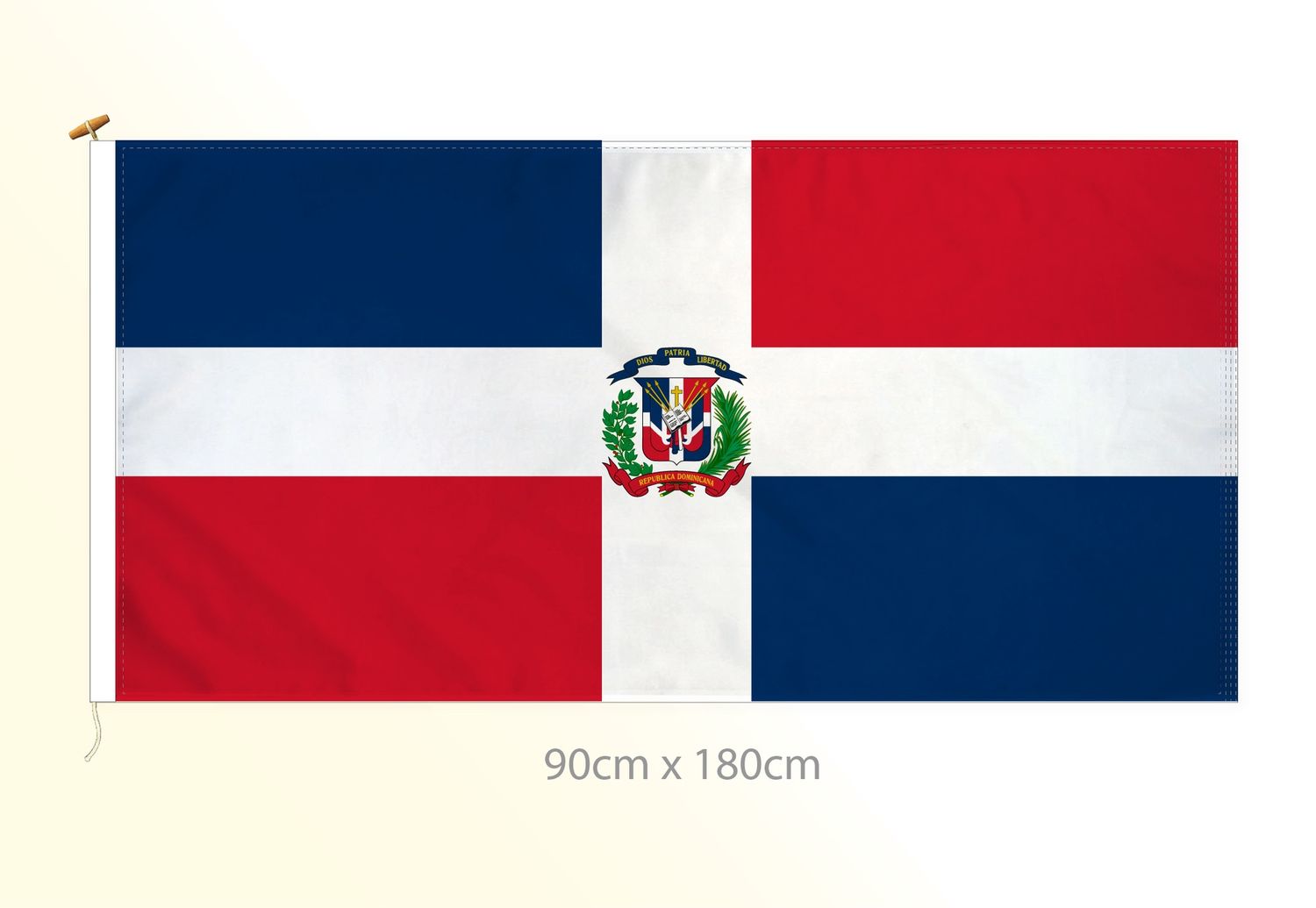 Dominican Republic flag large 36x72
