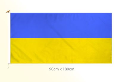 Ukraine flag large 36x72 S