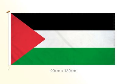 Palestine flag large 36x72