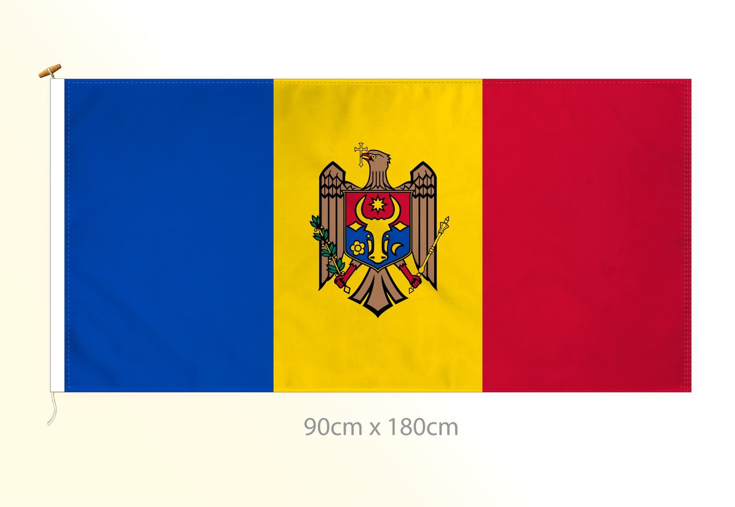Moldova flag large 36x72