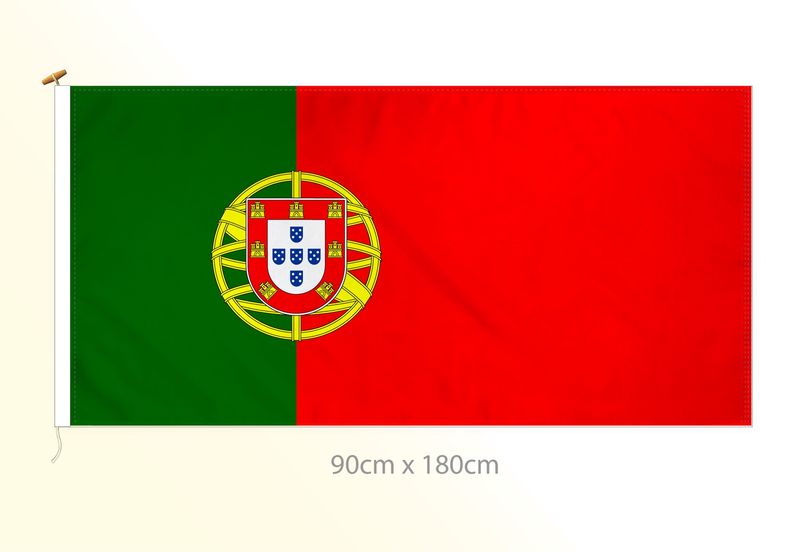 Portugal flag large 36x72 H