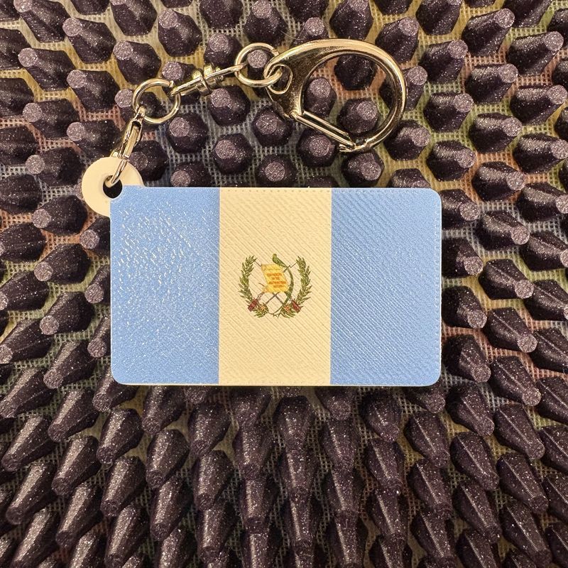 Guatemala plastic key chain
