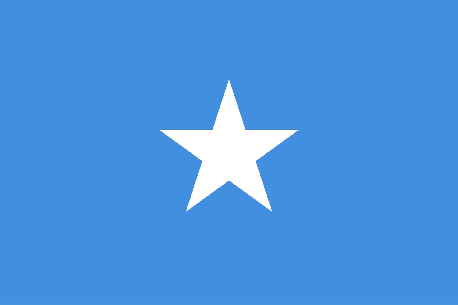 Somalia flag for boat 12x18