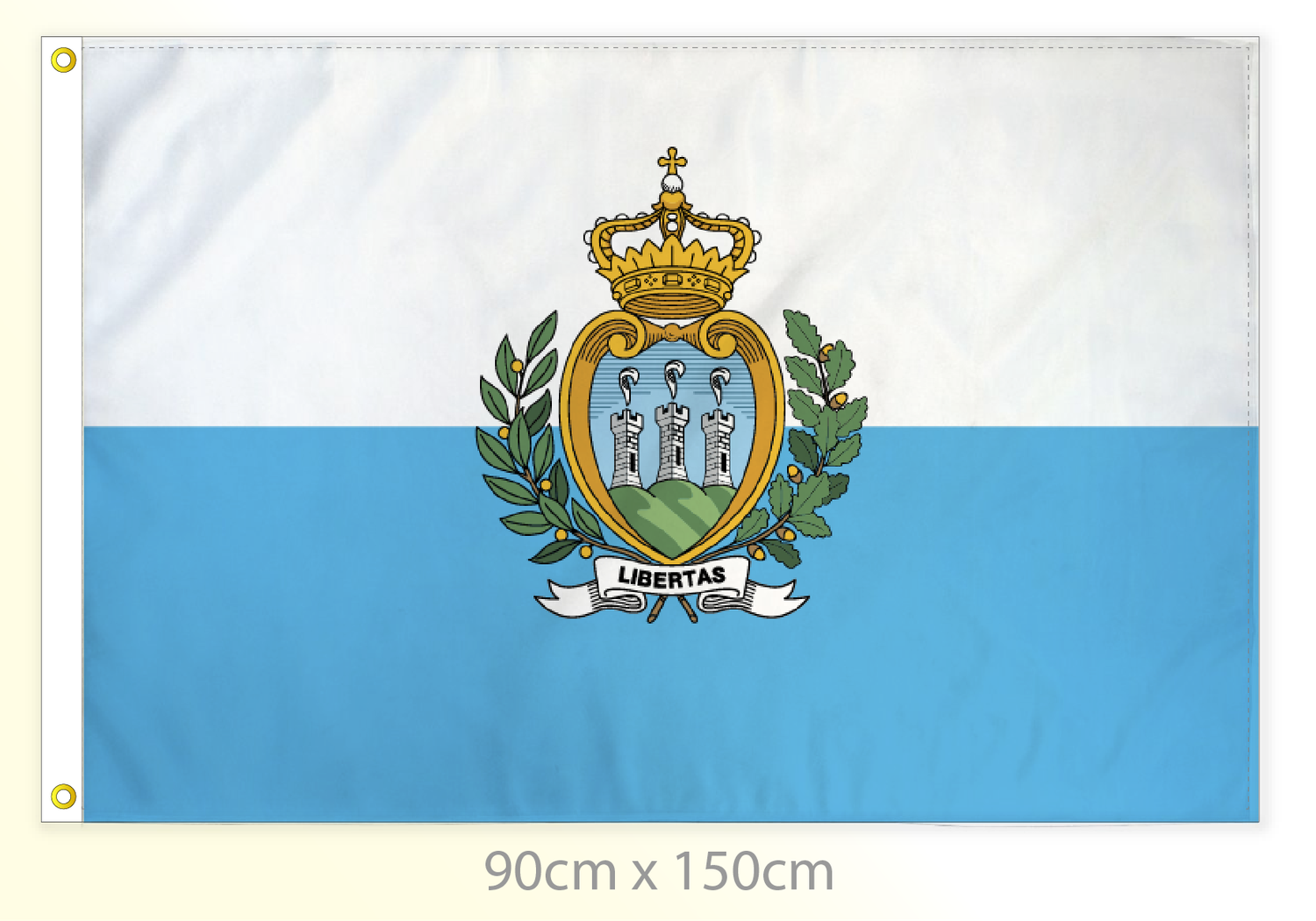 San Marino flag large 36x60