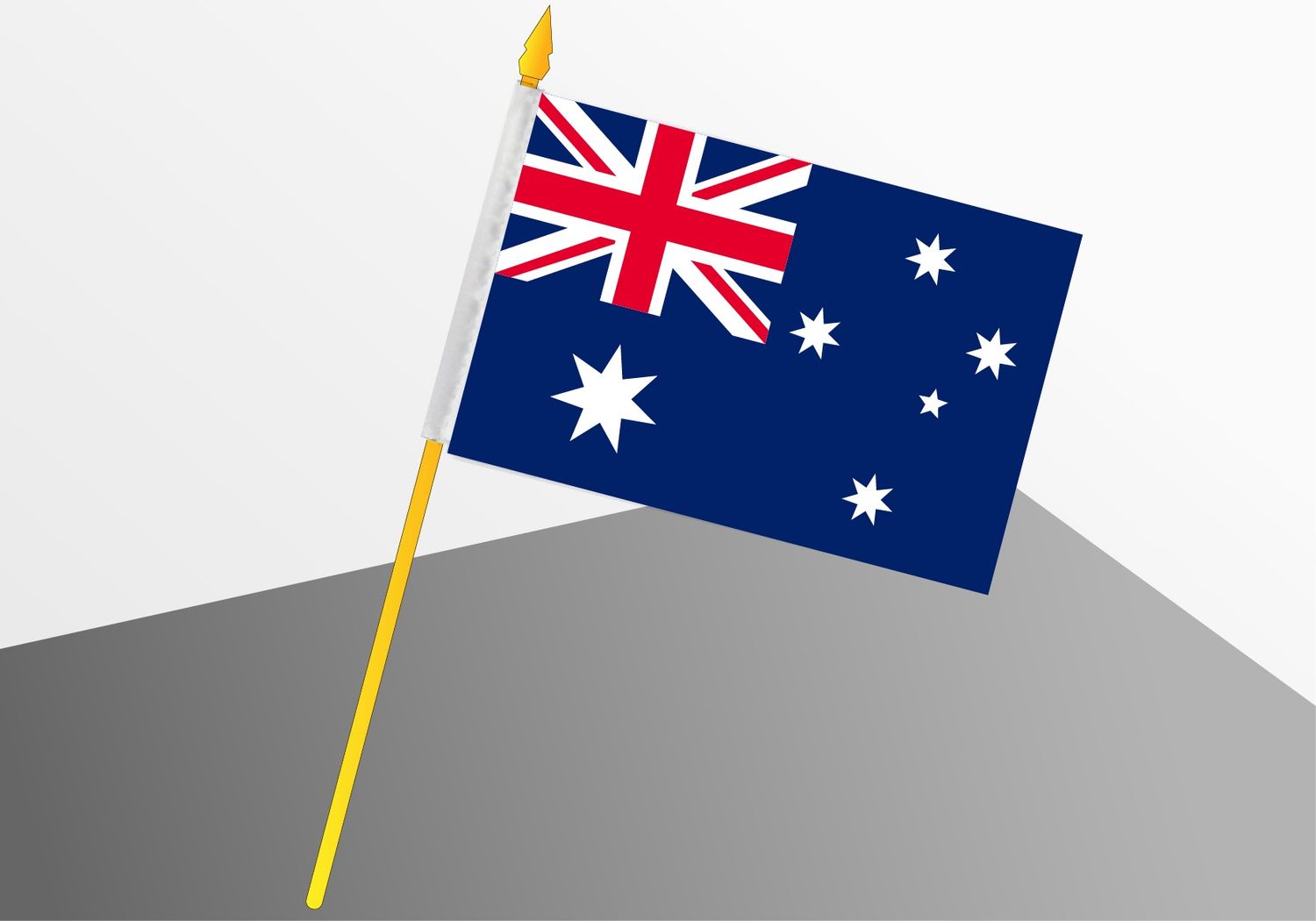 Australie petit drapeau économique 4x6