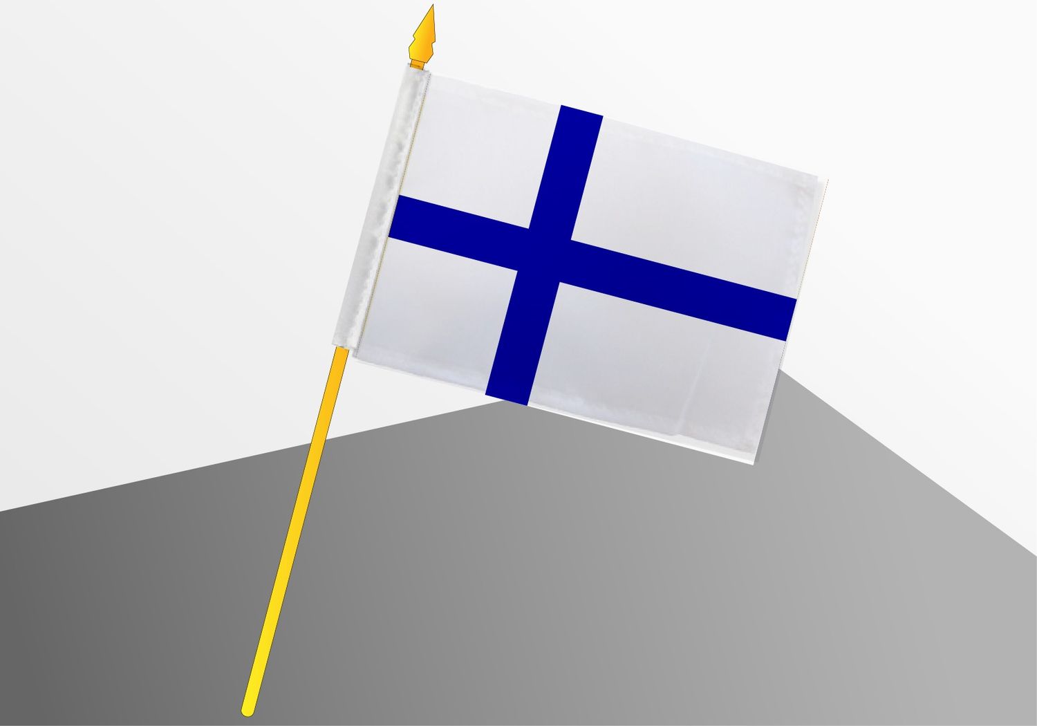 Finlande petit drapeau économique 4x6