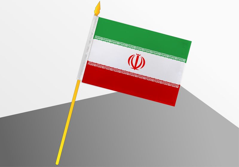 Iran small economic flag 4x6