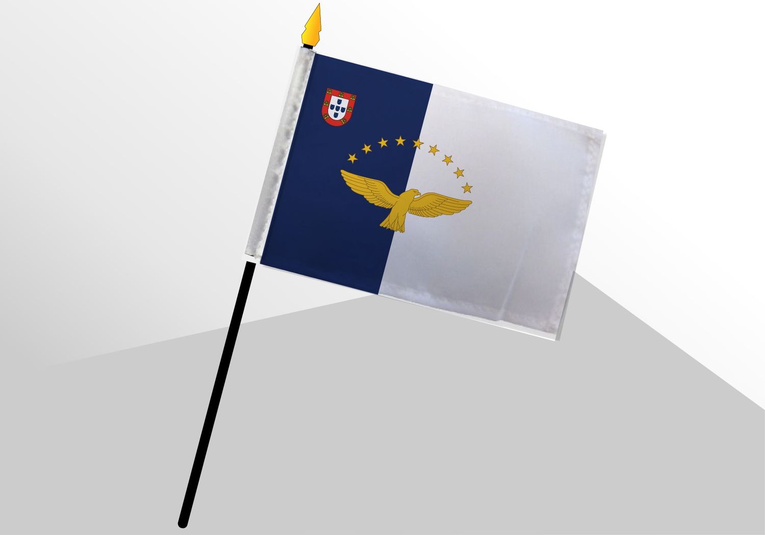 Azores small standard flag 4x6