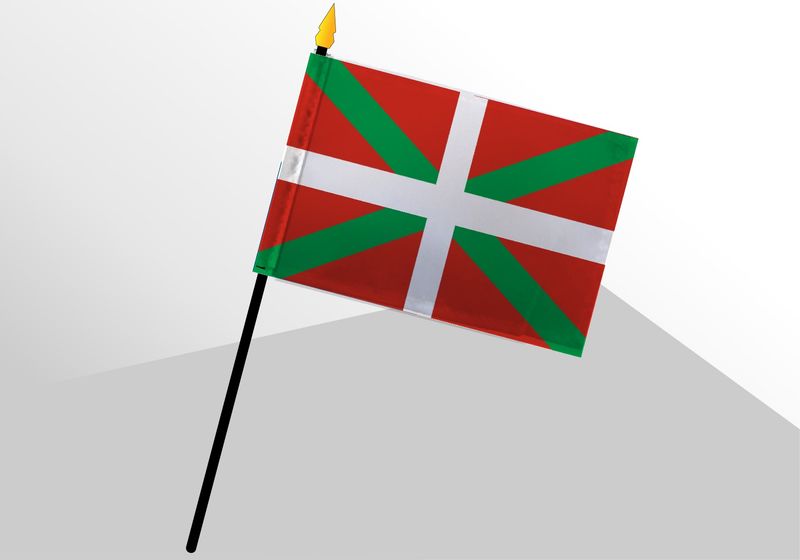 Basque small standard flag 4x6