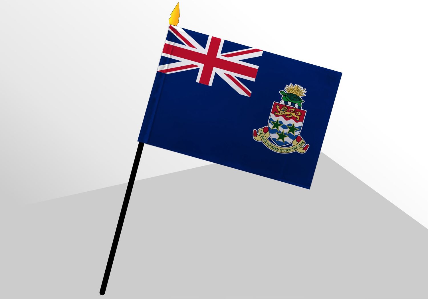 Cayman Islands small standard flag 4x6