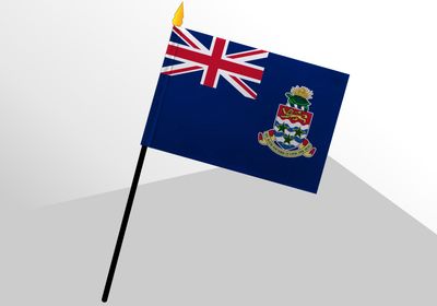 Cayman Islands small standard flag 4x6