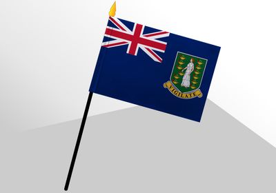 British Virgin Islands small standard flag 4x6