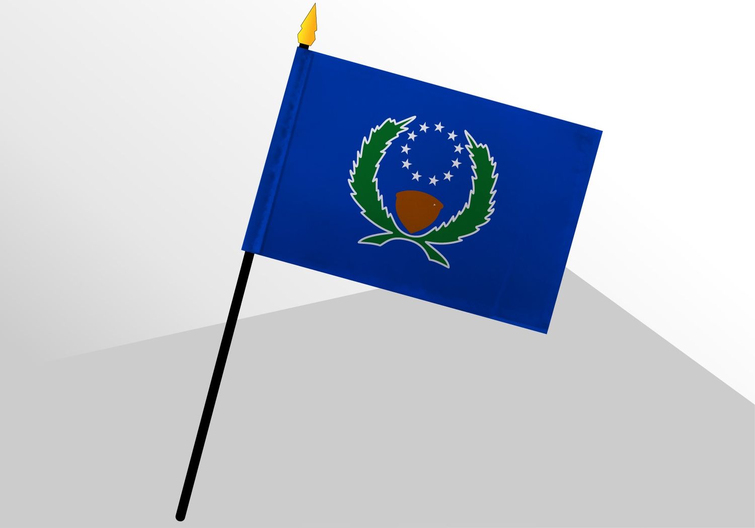 Pohnpei (Ponape) small standard flag 4x6