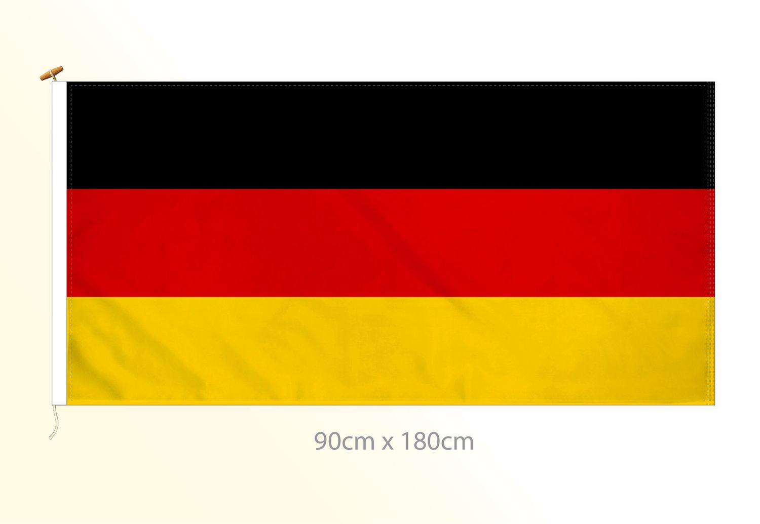 Allemagne drapeau grand 36x72