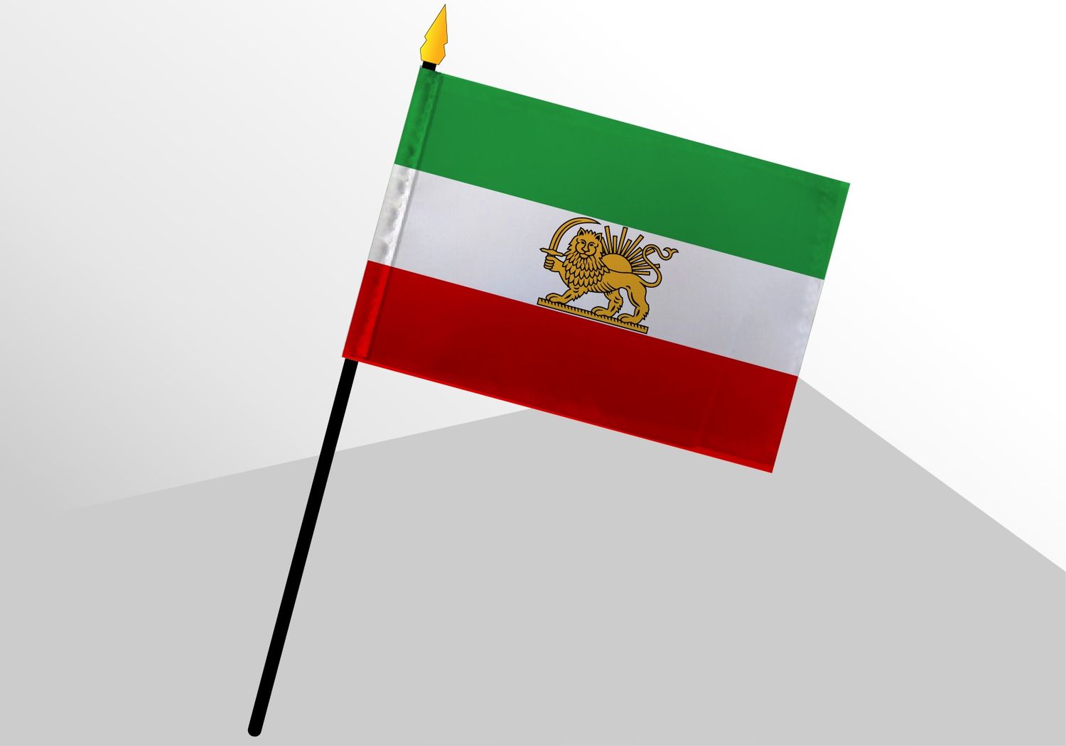 Iran small deluxe flag 4x6