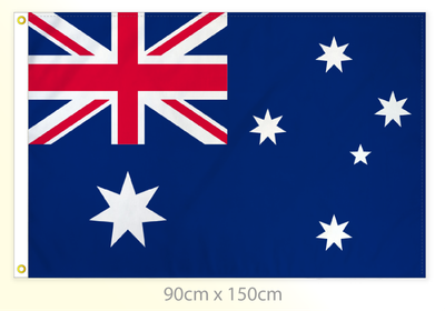 Australia flag large 36x60