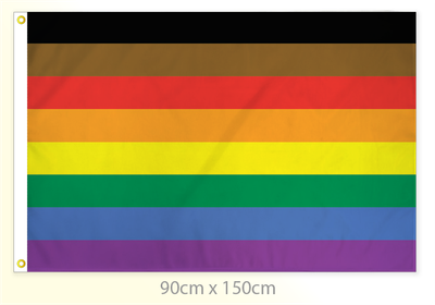 Pride diversity flag large 36x60