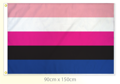 Genderfluid pride flag large 36x60