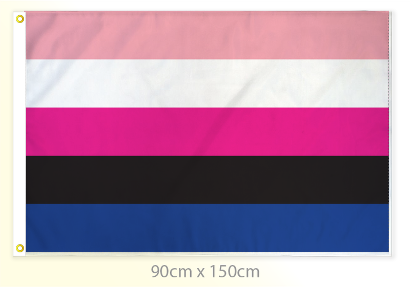 Genderfluid pride flag large 36x60