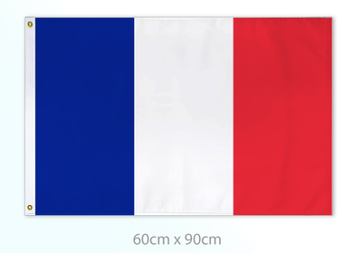 France medium flag 24x36