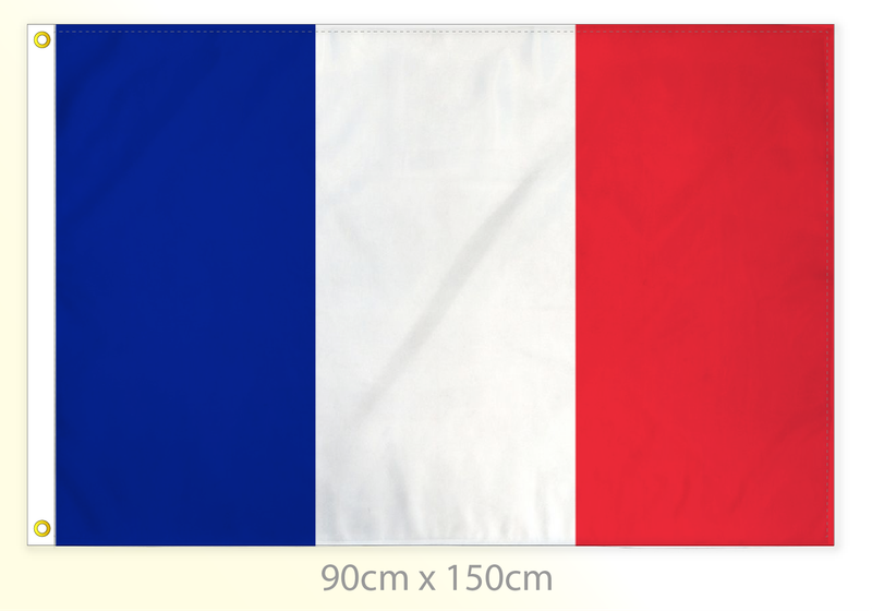 France flag large 36x60