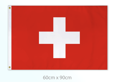 Switzerland flag medium 24x36