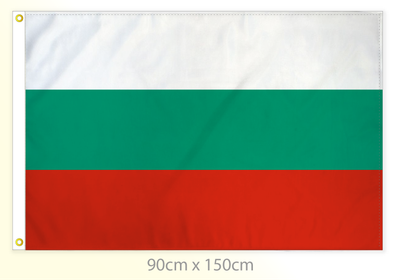 Bulgaria flag large 36x60