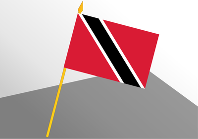 Trinidad and Tobago small economy flag 4x6