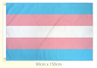 Trans pride flag large 36x60