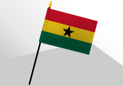 Ghana small standard flag 4x6