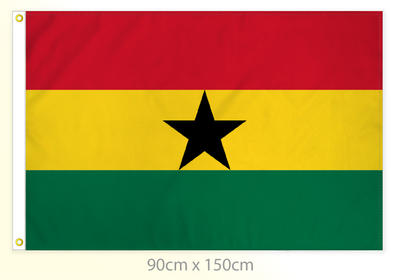 Ghana flag large 36x60