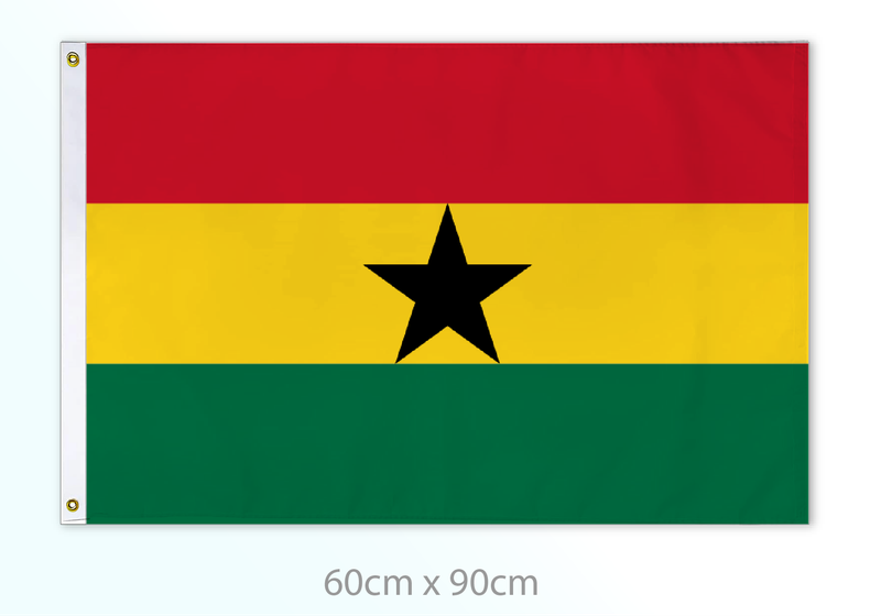 Ghana flag medium 24x36