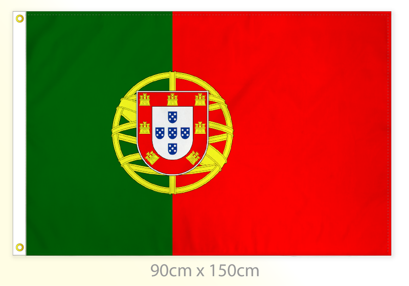 Portugal flag large 36x60