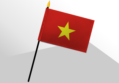 Vietnam small standard flag 4x6