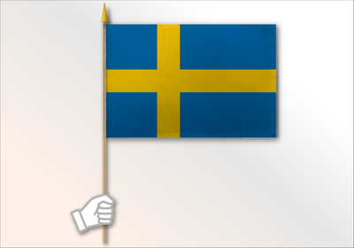 Sweden flag medium 12x18