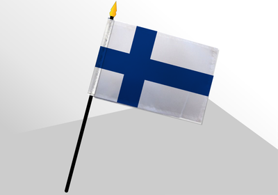 Finland small standard flag 4x6