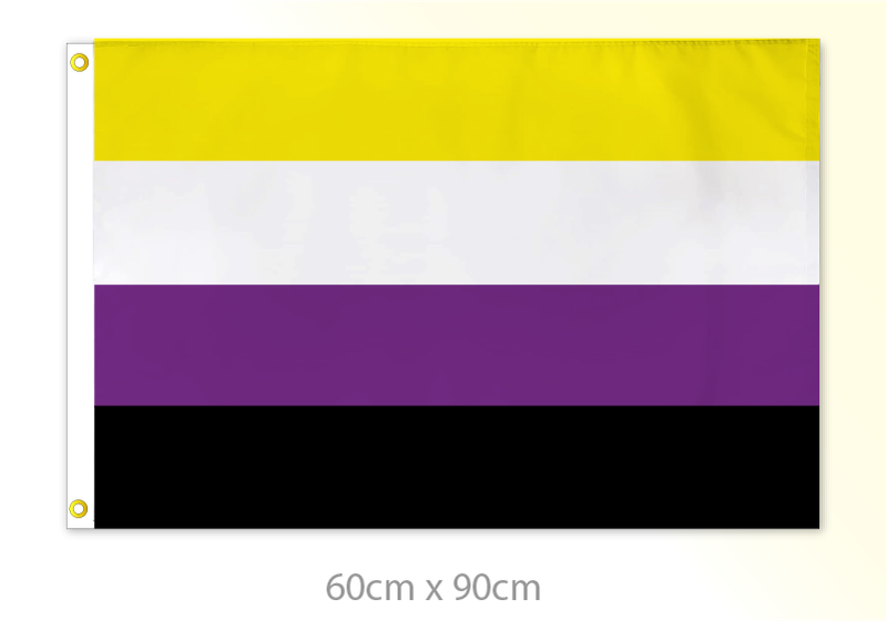 Nonbinary Pride Medium Flag 24x36