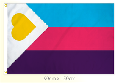 Polyamory Pride Flag Large 36x60