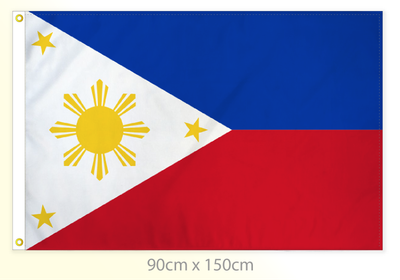 Philippines flag large 36x60