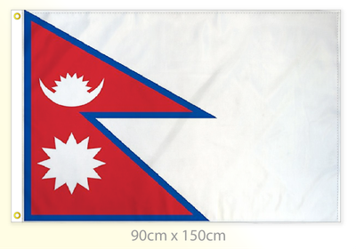 Nepal flag large 36x60