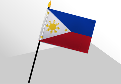 Philippines small standard flag 4x6