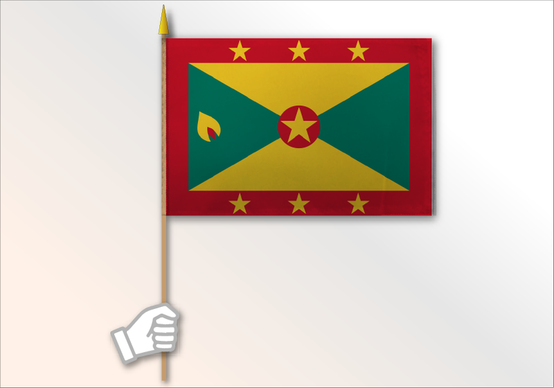 Grenada flag medium 12x18