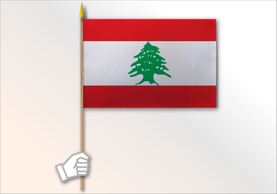 Lebanon flag medium 12x18