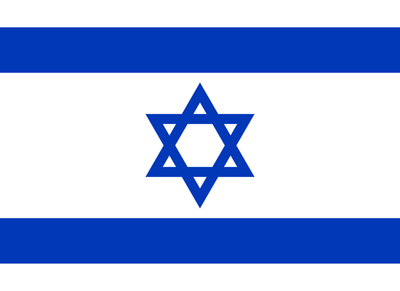 Israel flag medium 24x36