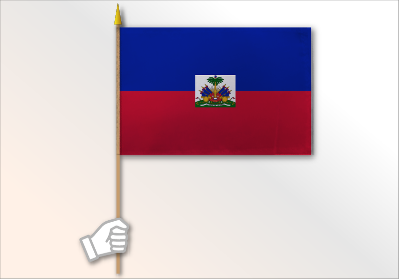 Haiti flag medium 12x18